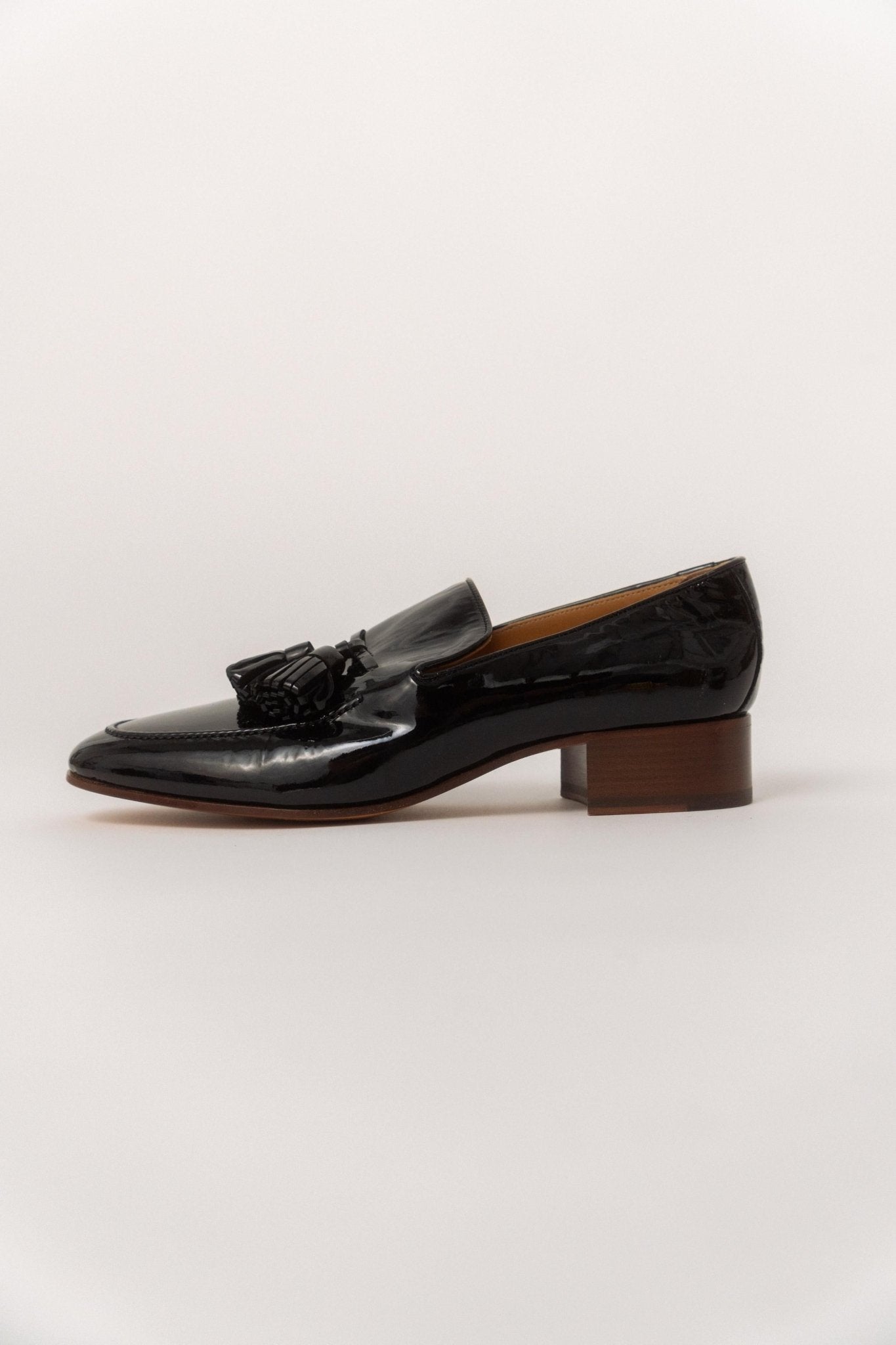 Bessette - Loewe Patent Tassel Loafers (40 EU)