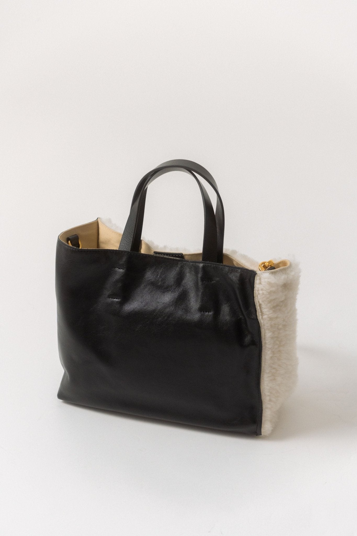 Marni - Marni Museo Shearling Tote Bag