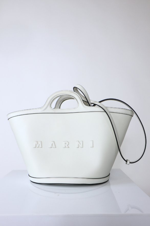 Bessette - Marni White Small Tropicalia Tote