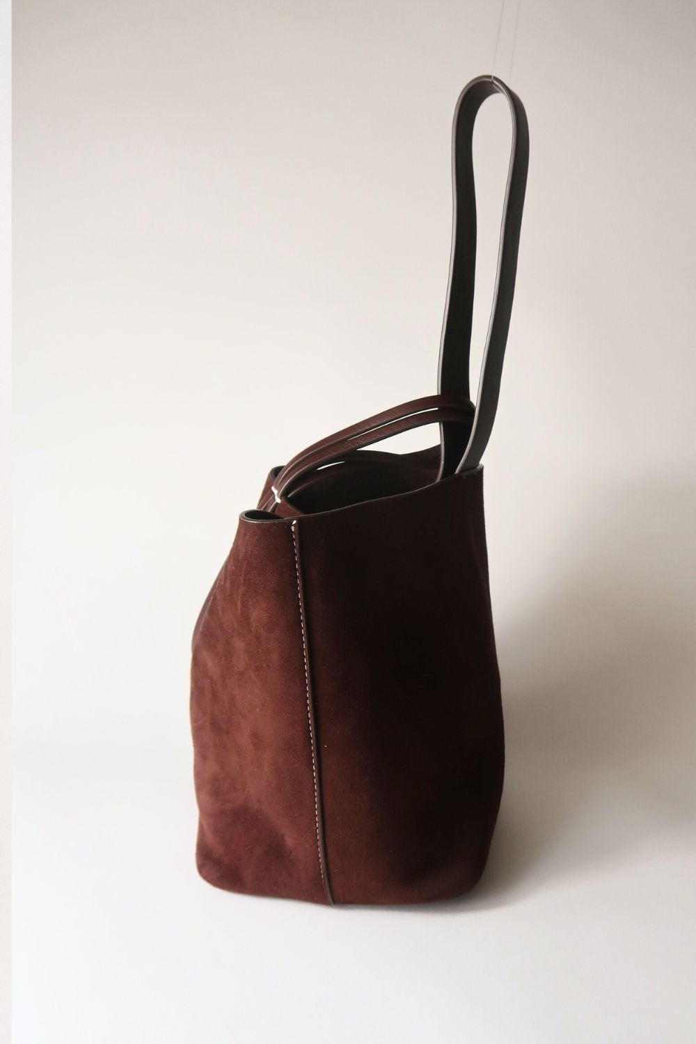 Neous - Neous Small Brown Suede Bucket Bag