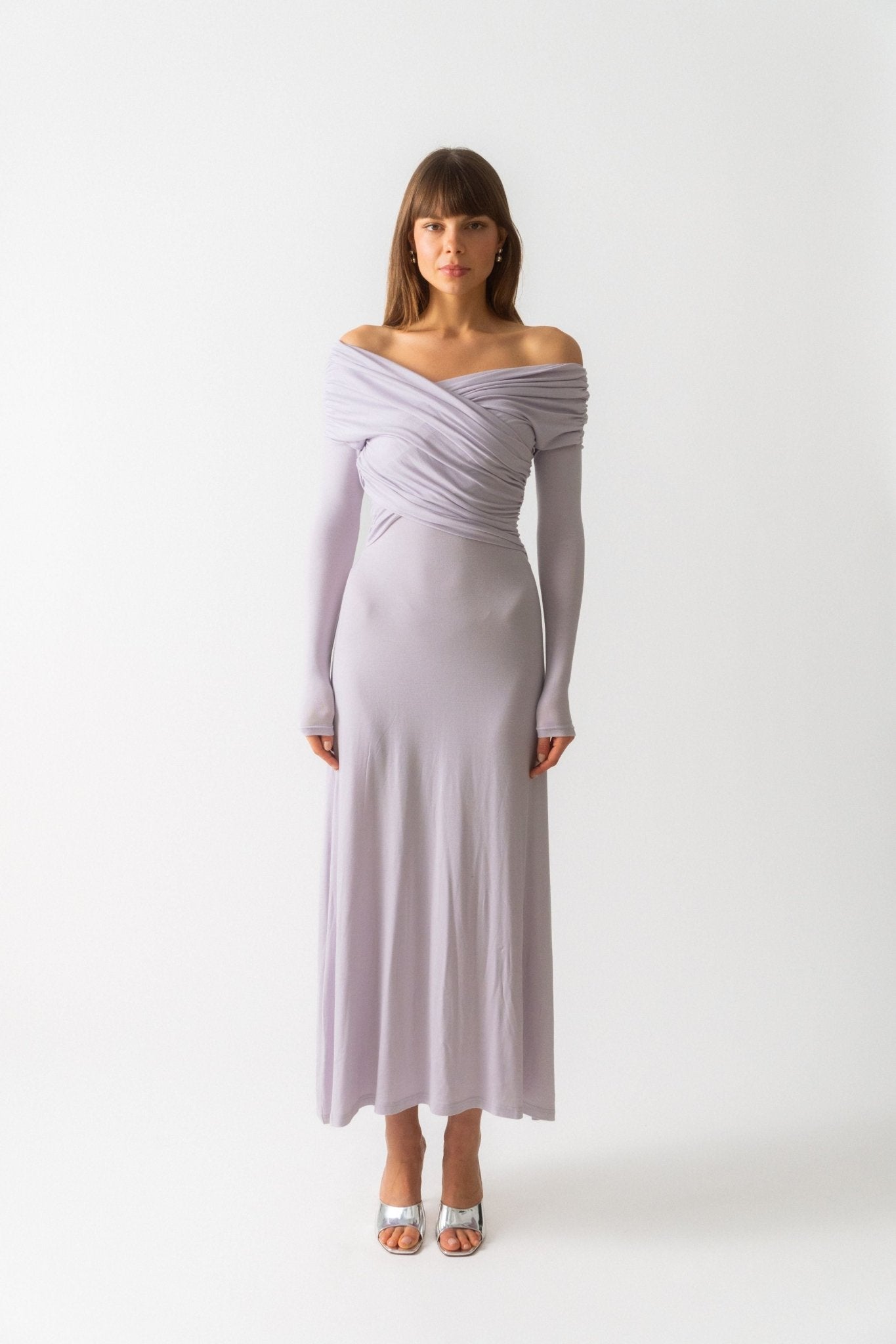 Bessette - Ninety Percent Cecelia Dress In Lavendula (XS, Small & Medium)