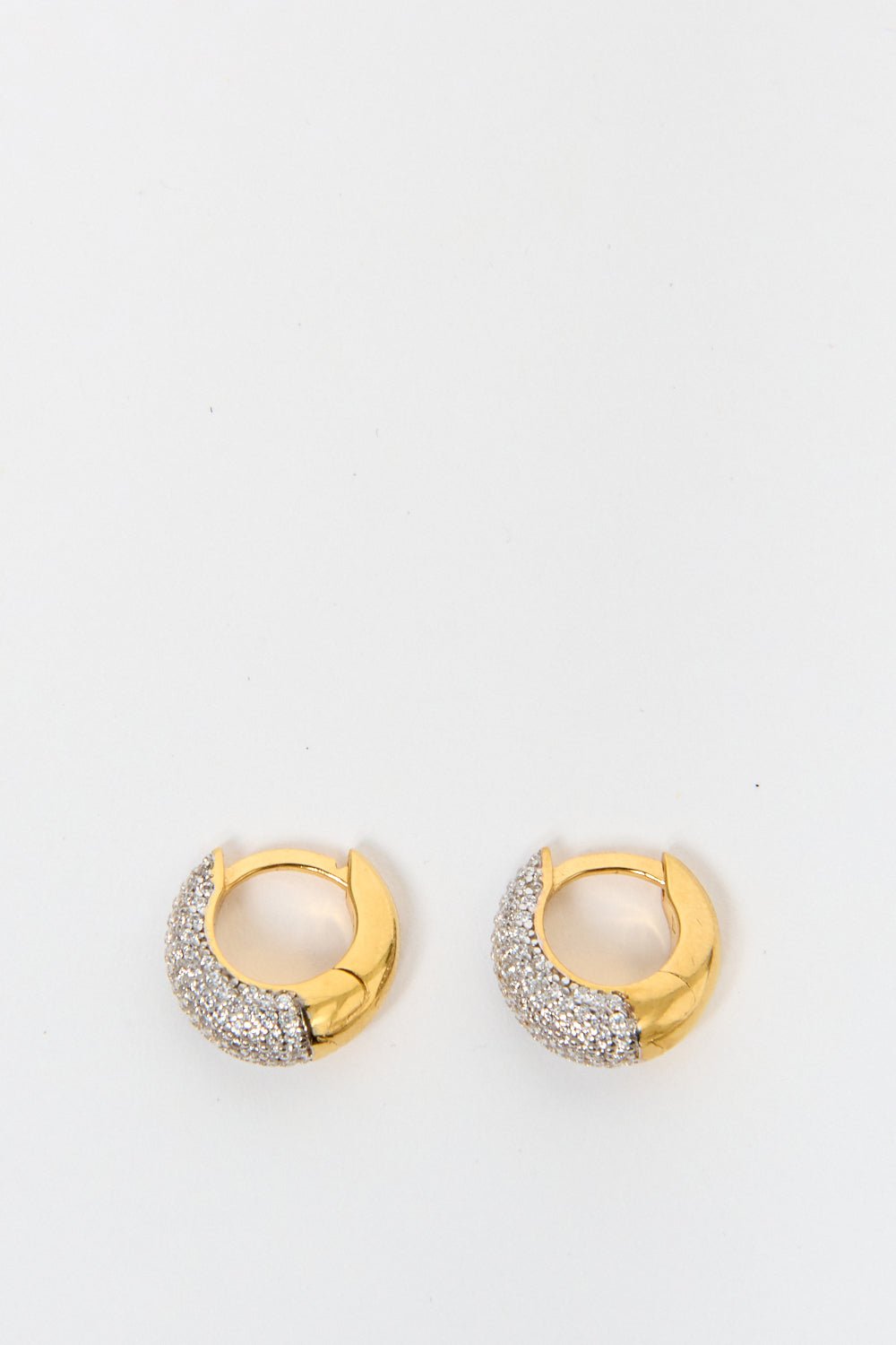 Bessette - Otiumberg Mini Graduated Hoops Gold and Topaz