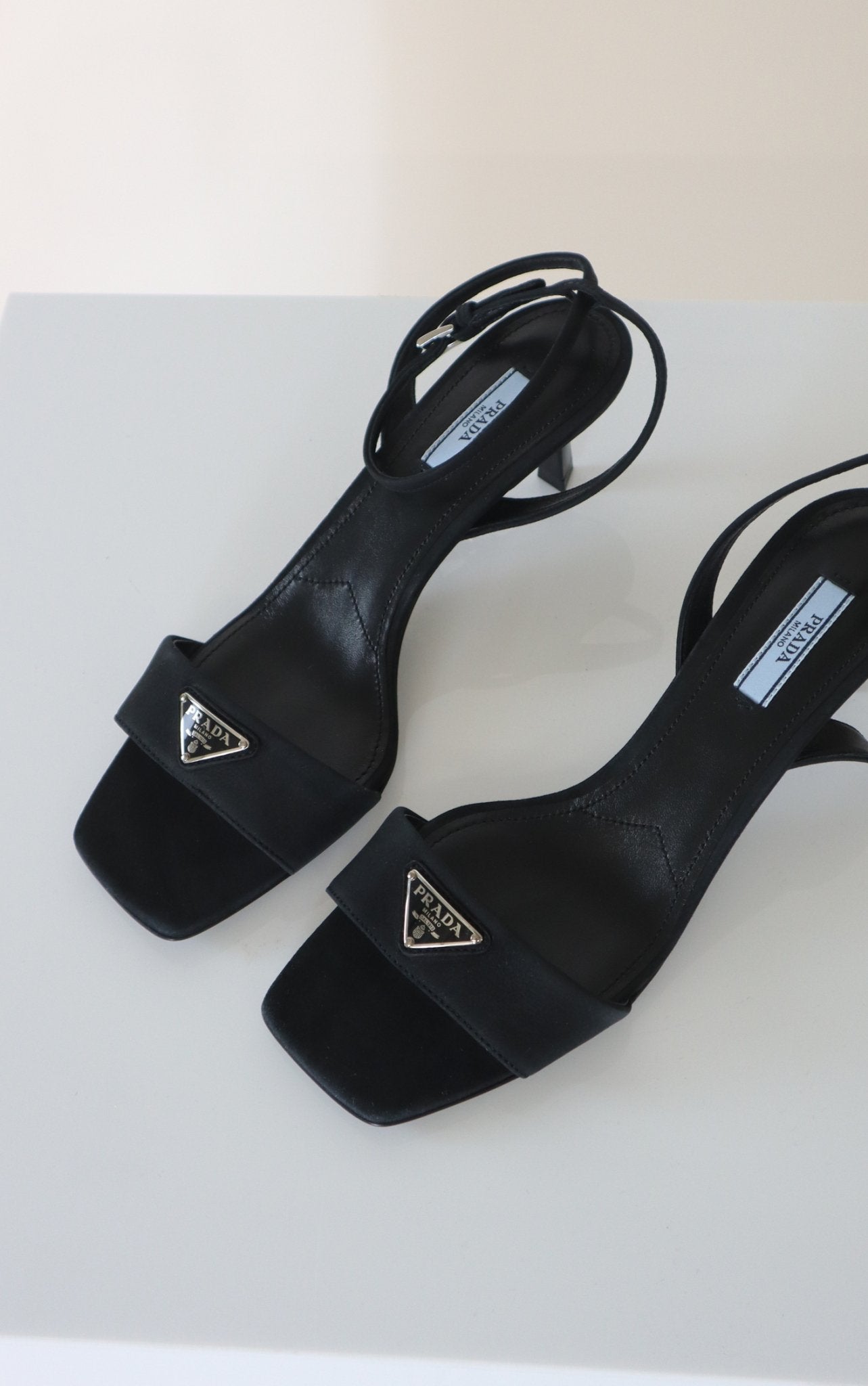 Bessette - Prada Brushed Leather 55M Sandal (39.5 EU)