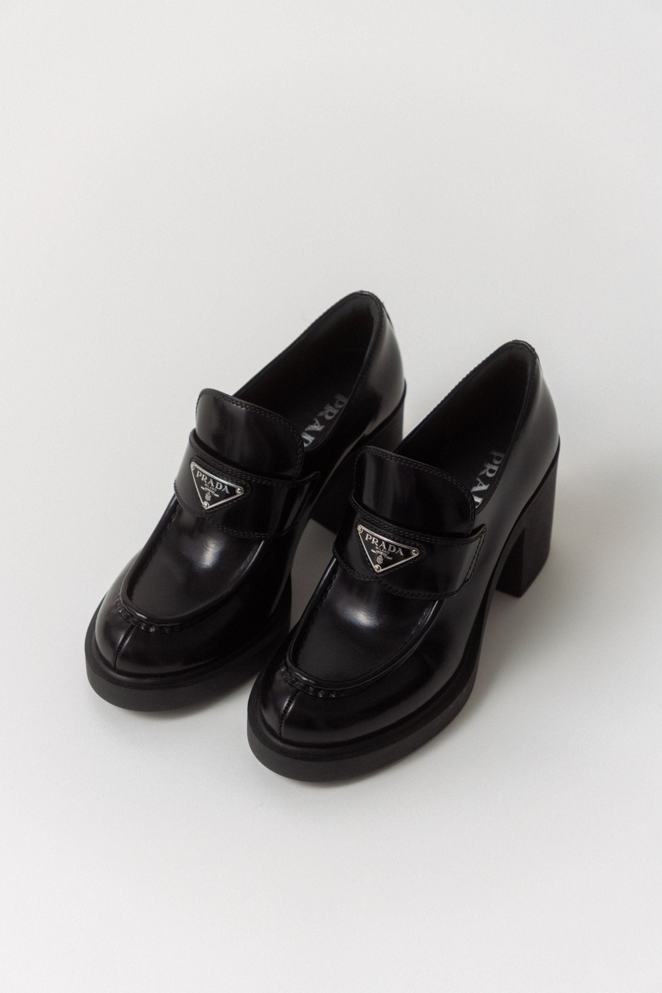 Bessette - Prada Leather Loafer Pumps (40 EU)