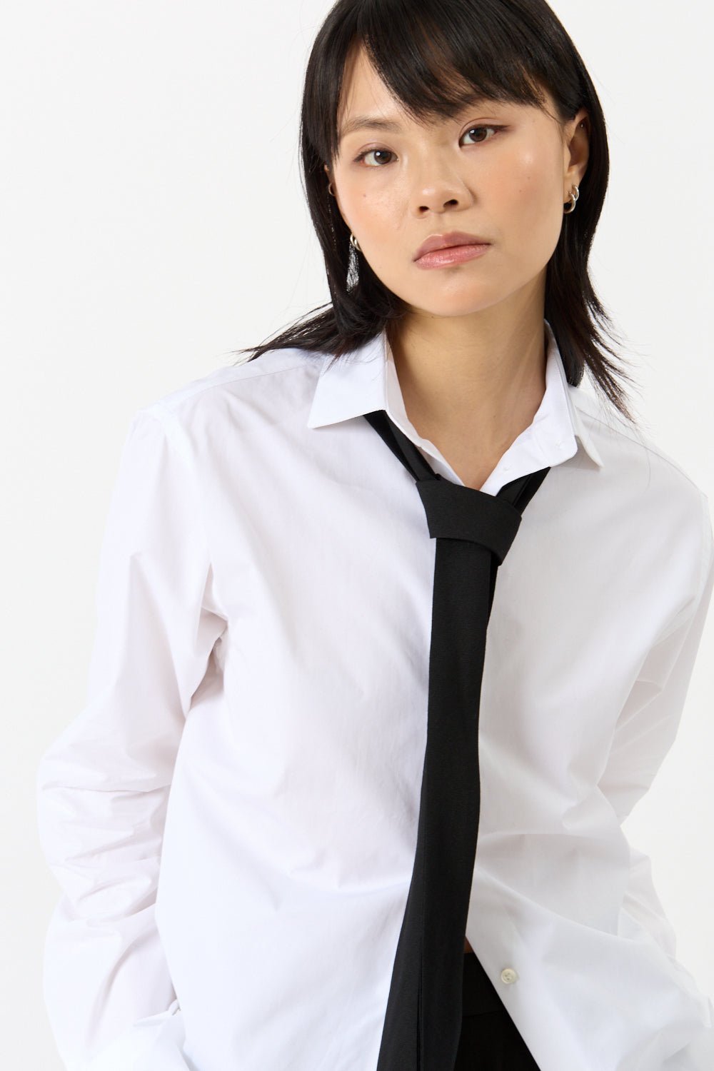 Róhe - Róhe Detachable Tie Shirt (34 FR)