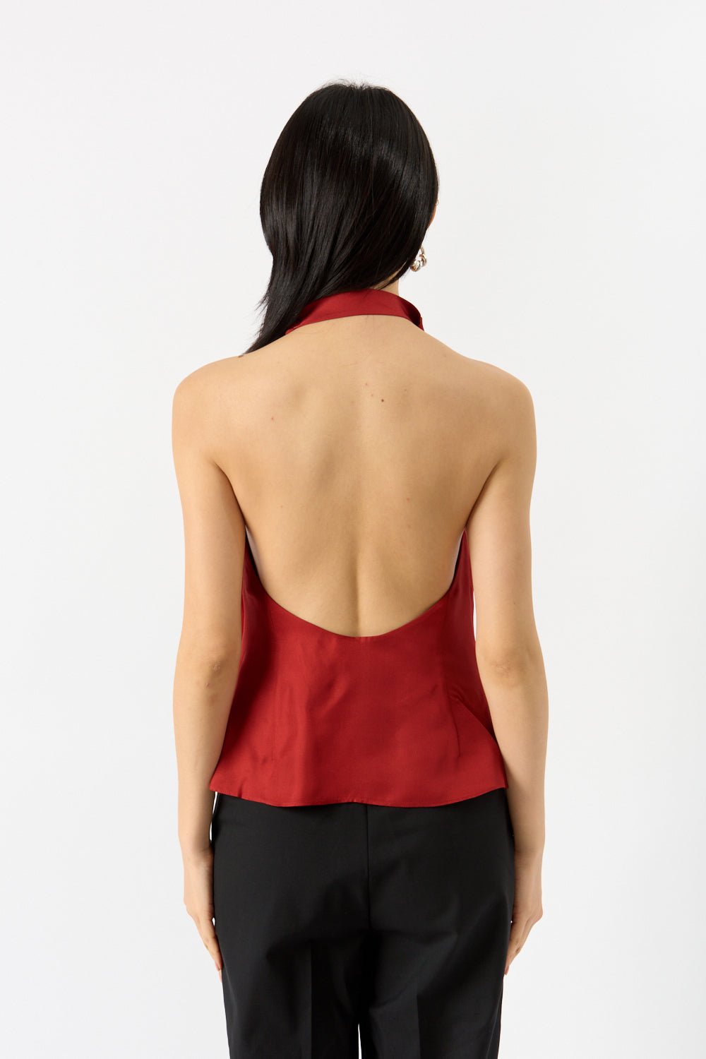 Róhe - Róhe Halter Top with Open Back (36 FR & 38 FR)