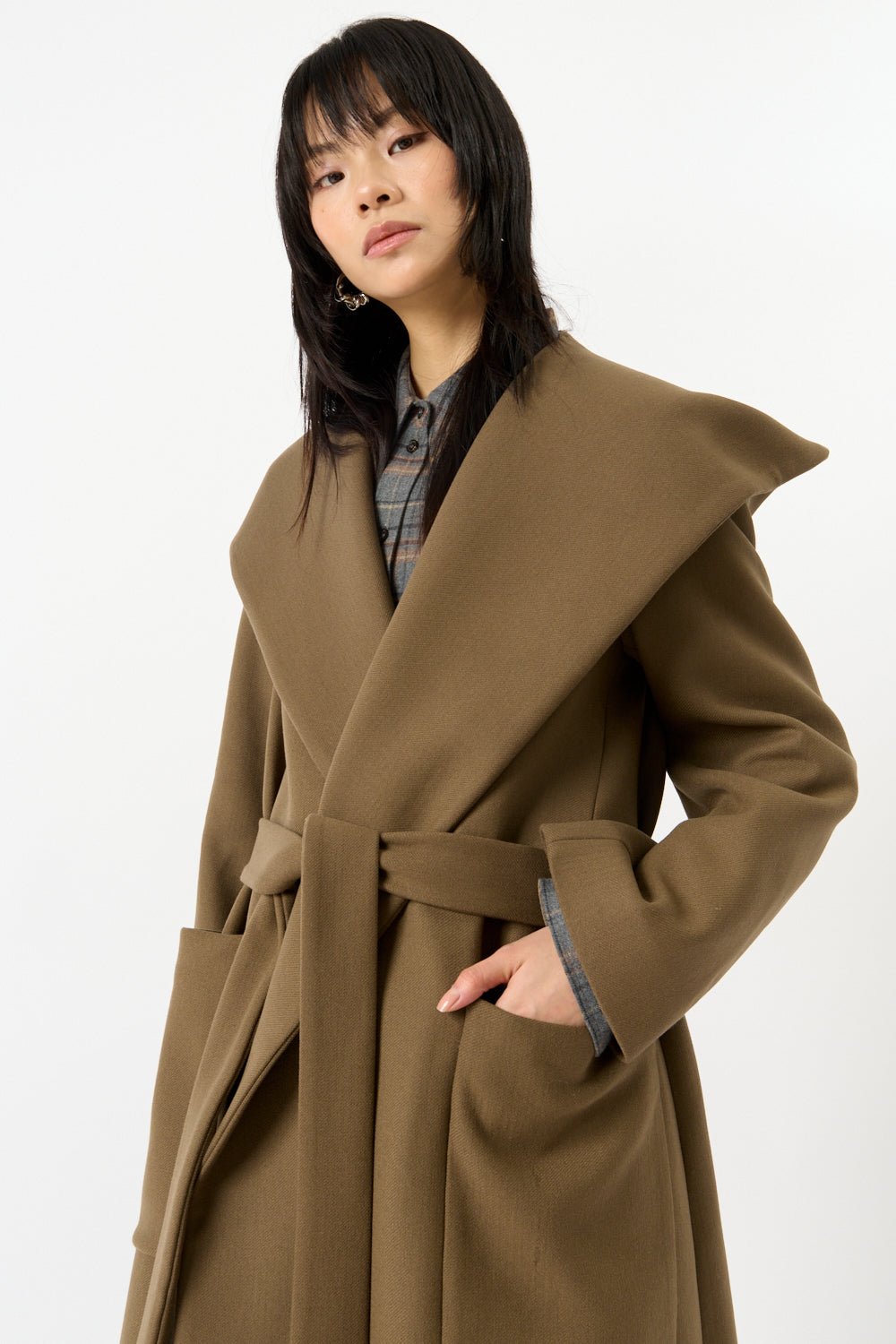 Bessette - Róhe Hooded Wrap Coat (34 FR & 38 FR)