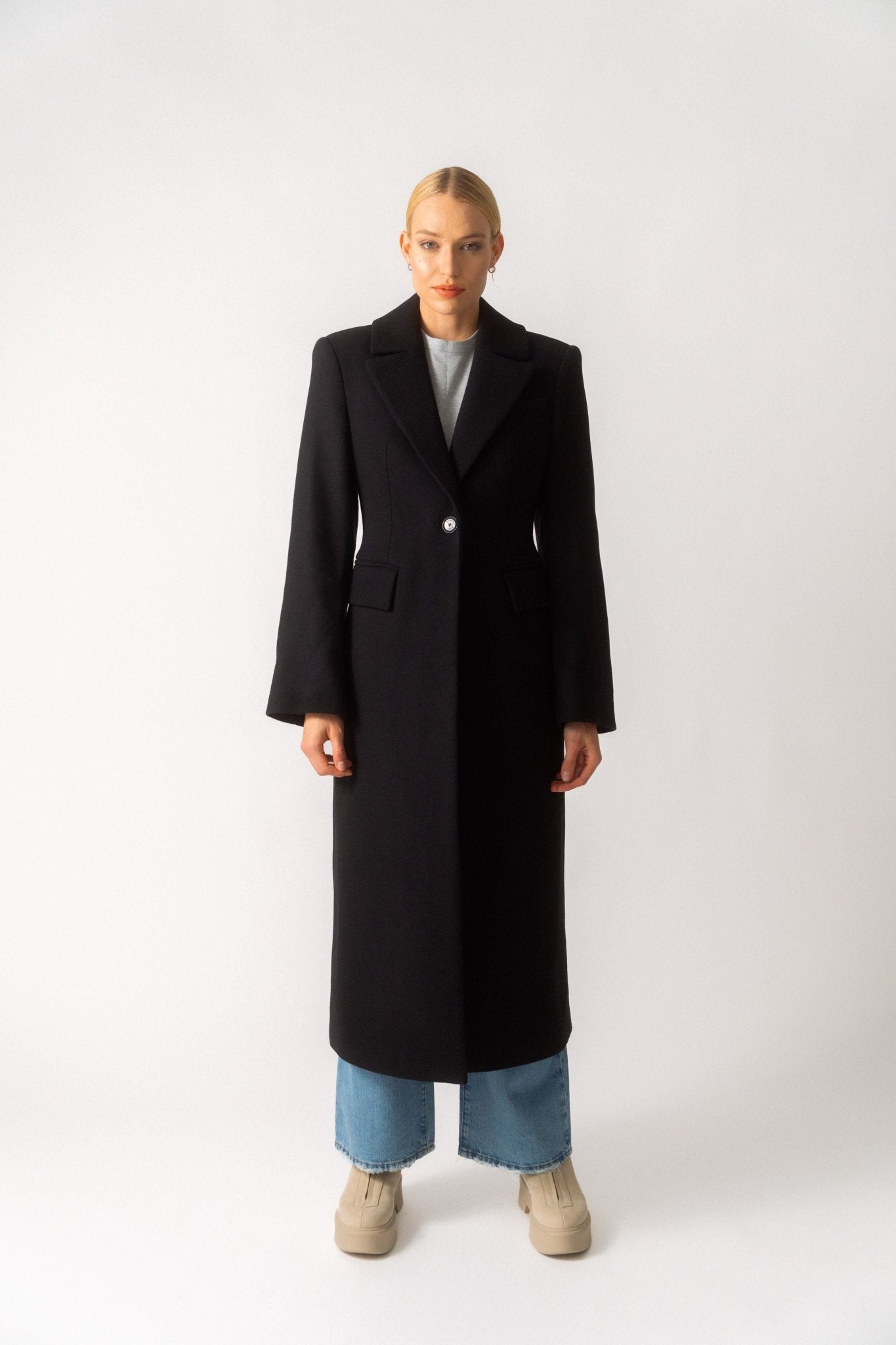 Bessette - Róhe Long Waisted Coat (36 FR)