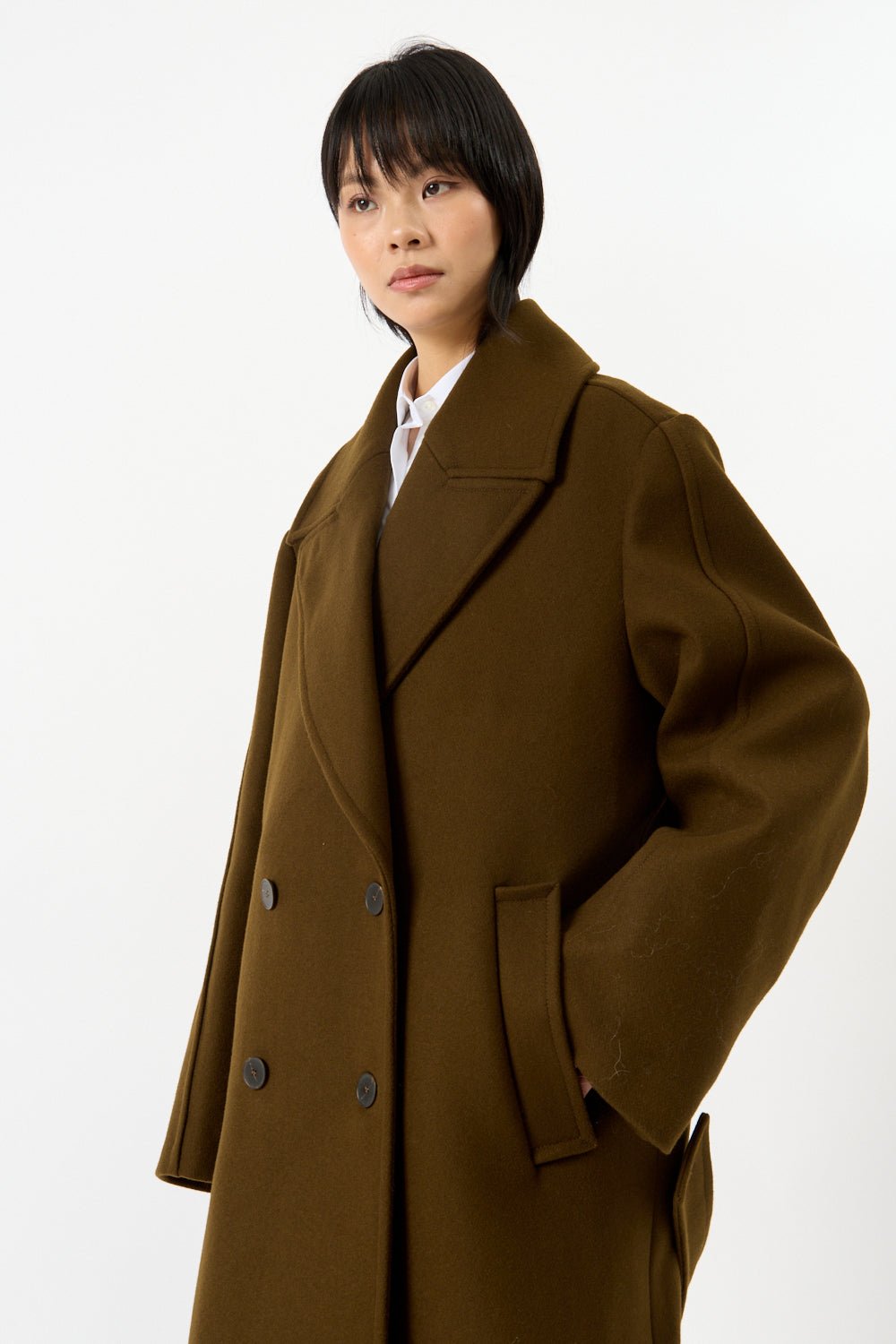 Bessette - Róhe Oversized Double Breasted Coat (38 FR)