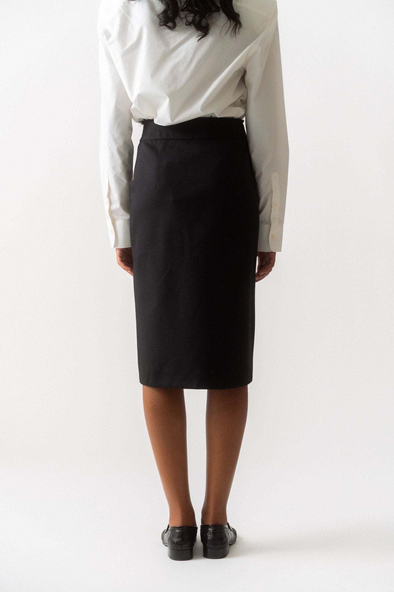 Róhe - Róhe Raw Edge Knee - Length Skirt (34 FR, 36 FR & 38 FR)