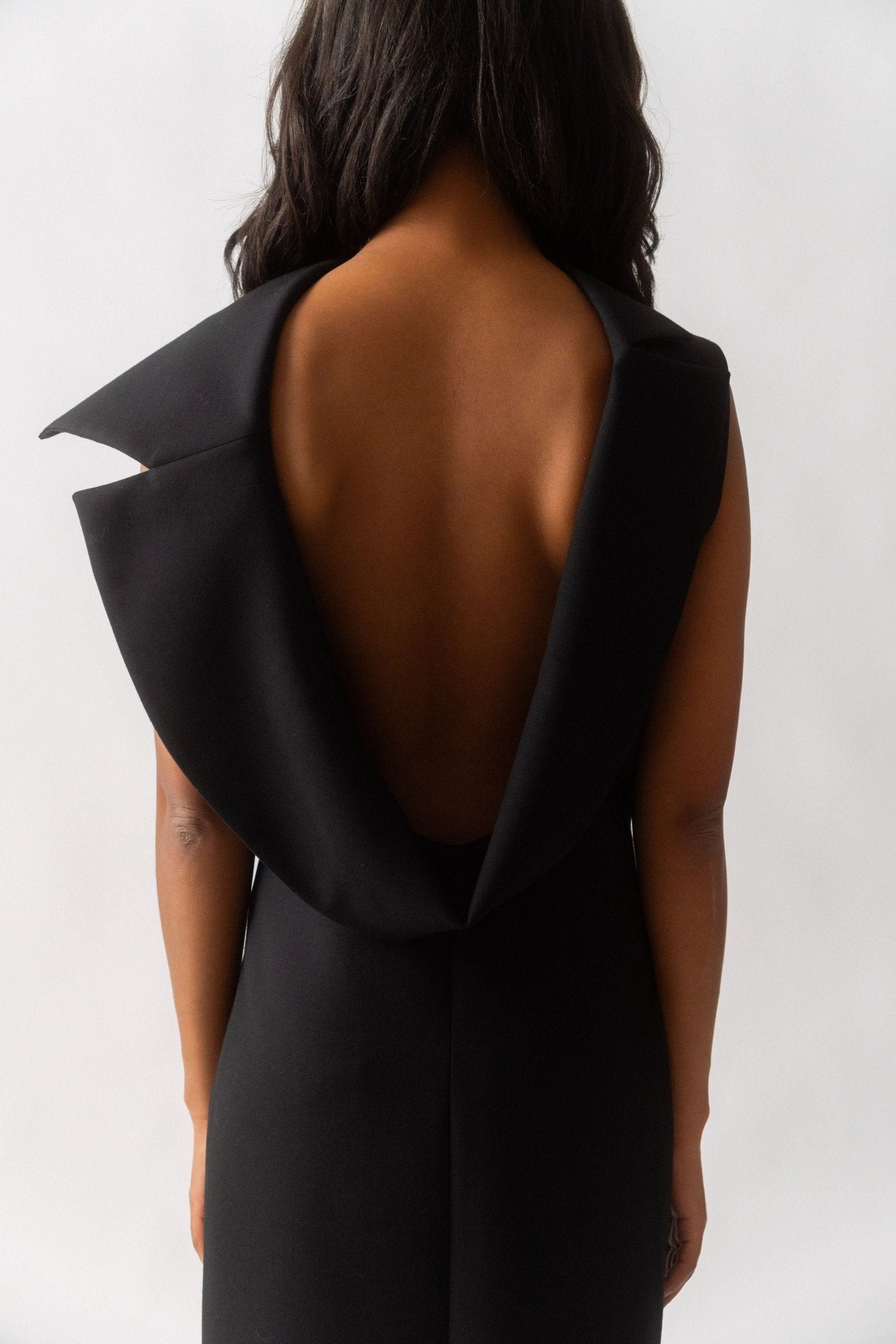 Bessette - Róhe Sculptural Open Back Tailored Dress (38 FR)