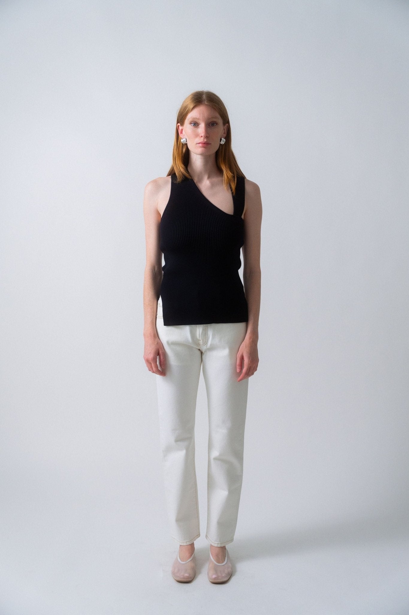 Bessette - Róhe Slanted Neckline Tank Top (38 FR)