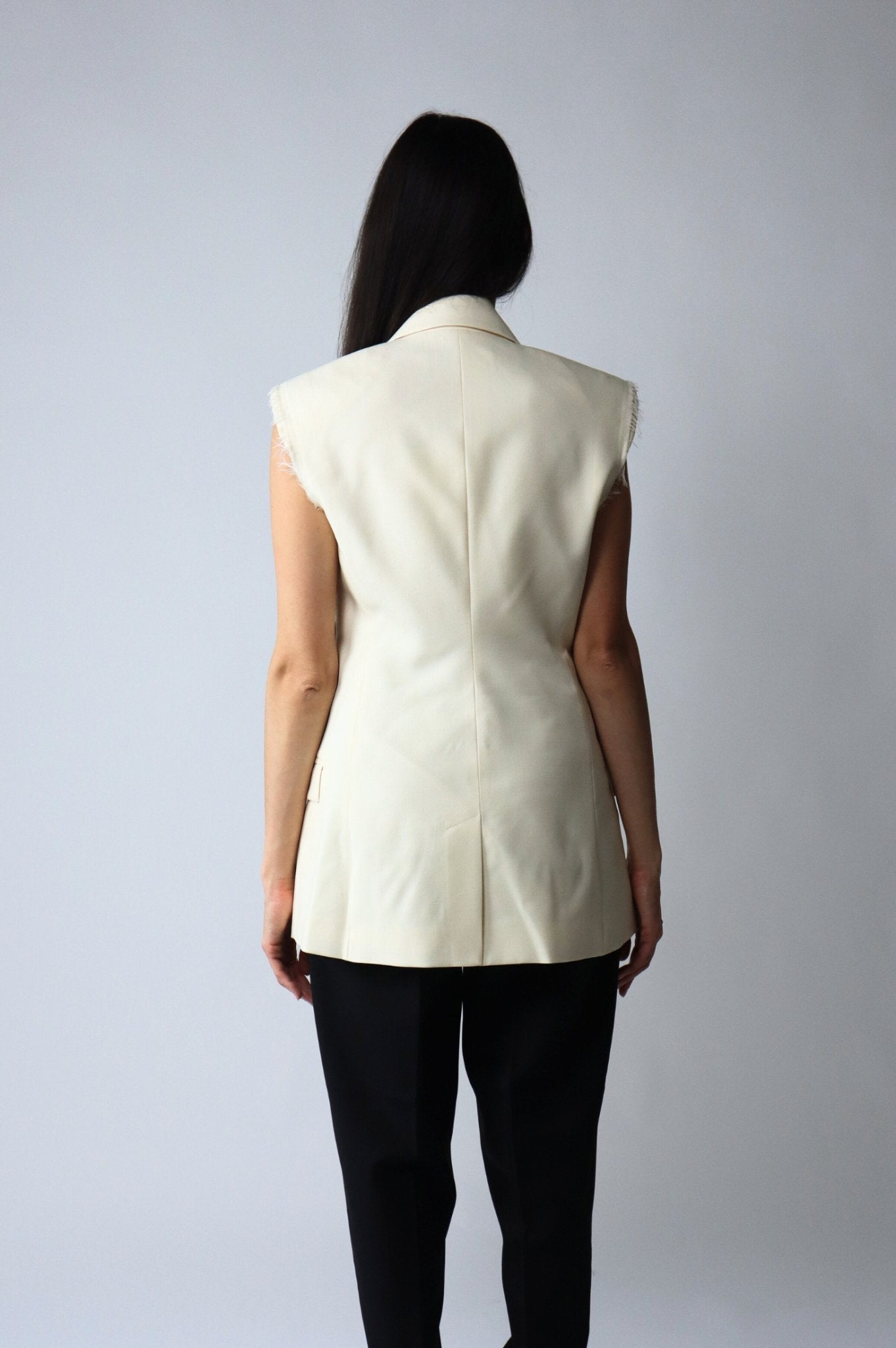 Bessette - Róhe Sleeveless Blazer (34, 36, 38 & 40FR)