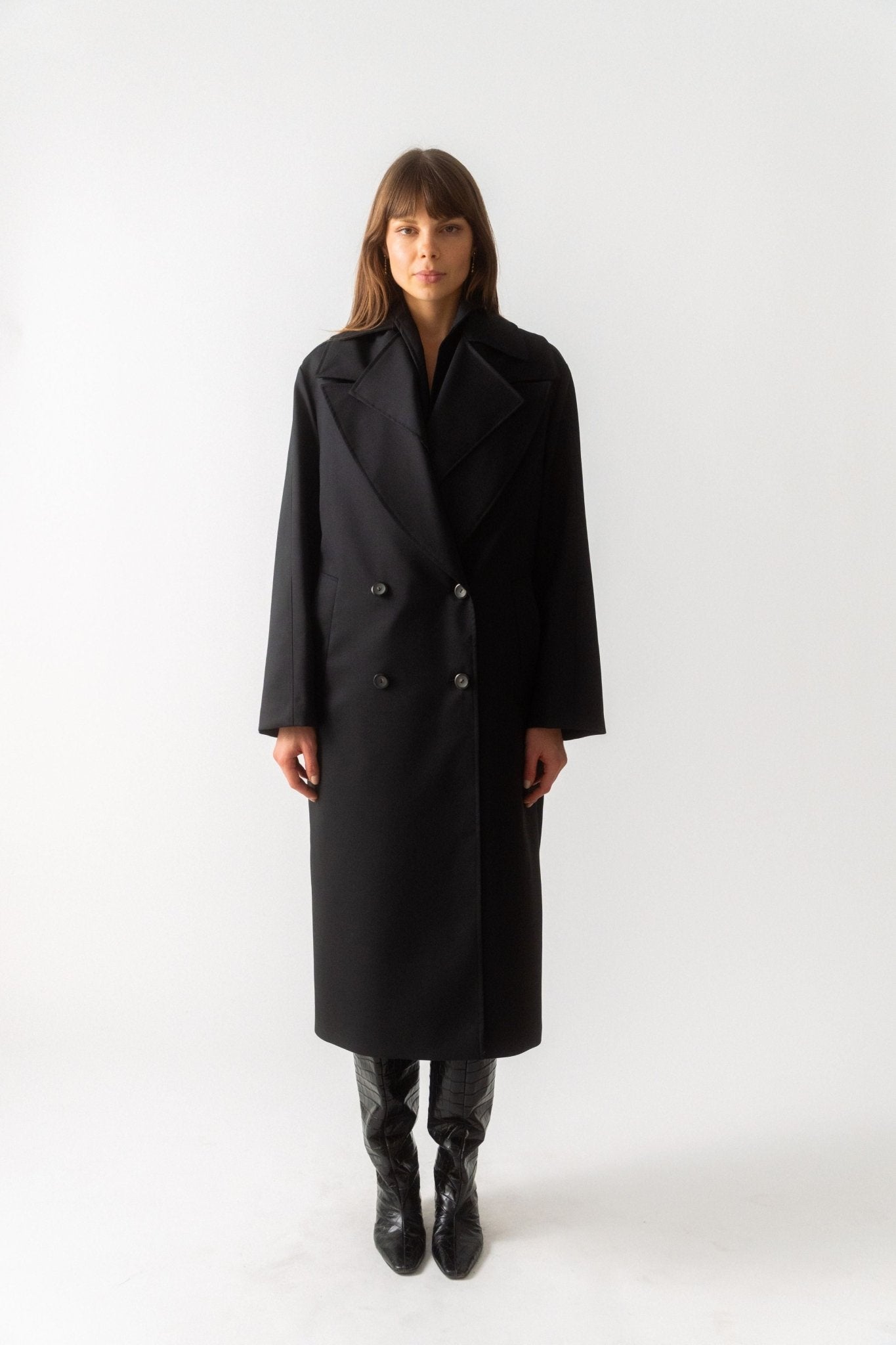 Bessette - Róhe Wool Tailoring Scarf Coat (34 FR & 36 FR)