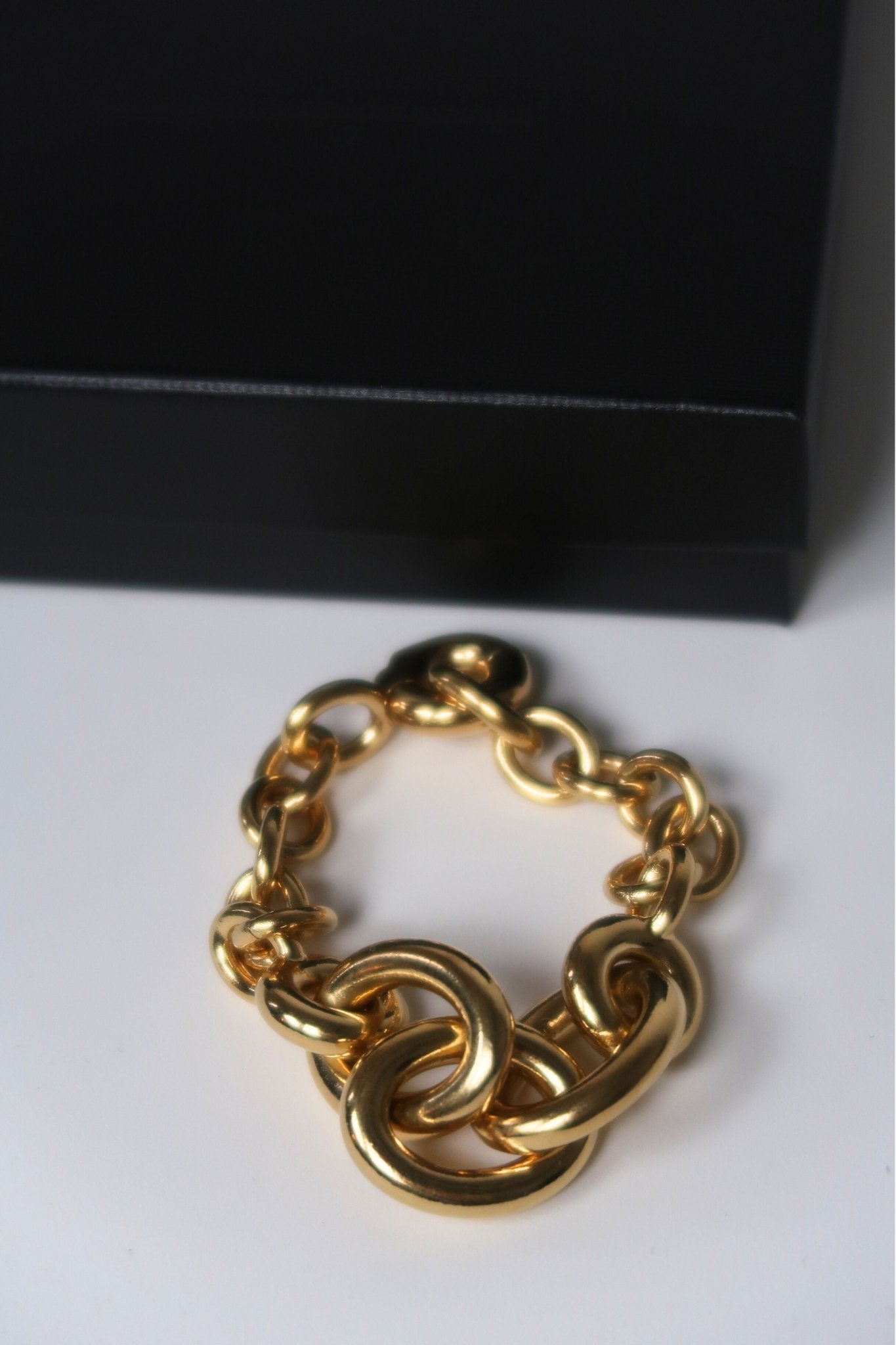 Bessette - Saint Laurent Gold Chain Bracelet