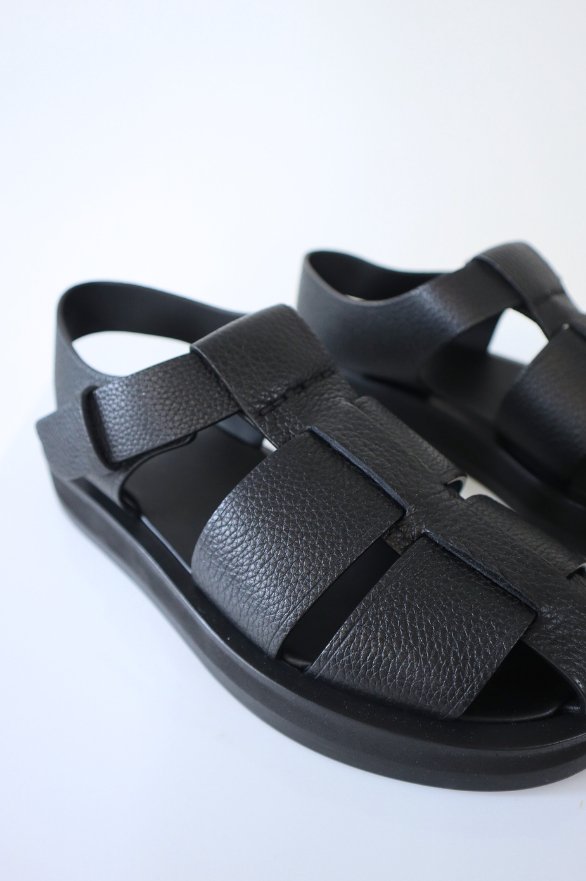 Bessette - The Row Fisherman Sandals Black (37 EU)