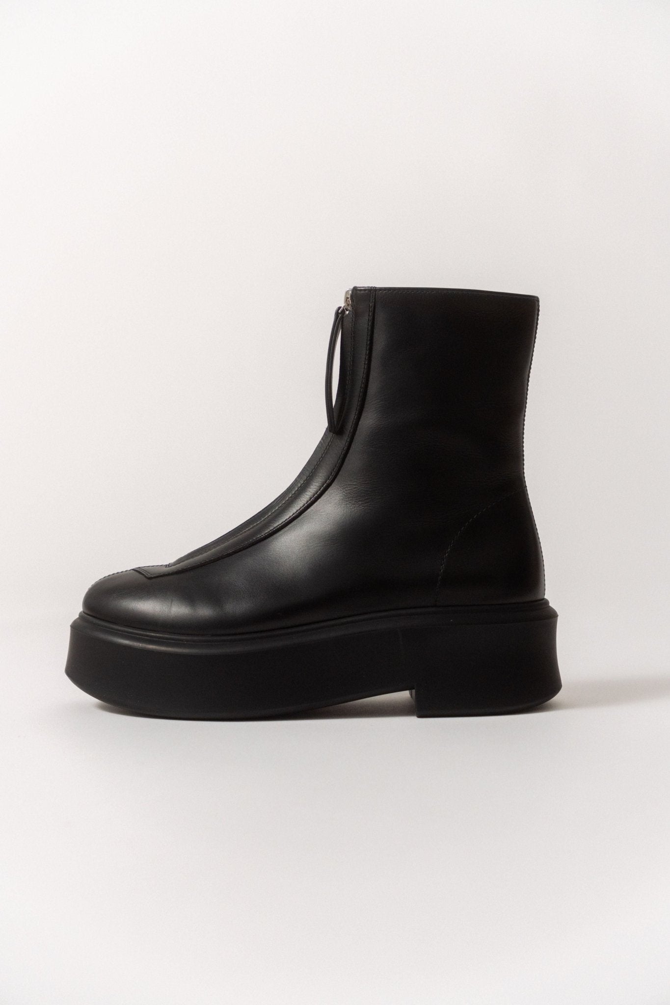 The Row - The Row Zipped Calf Boot (37 EU, 38.5 EU, 40 EU & 41 EU)