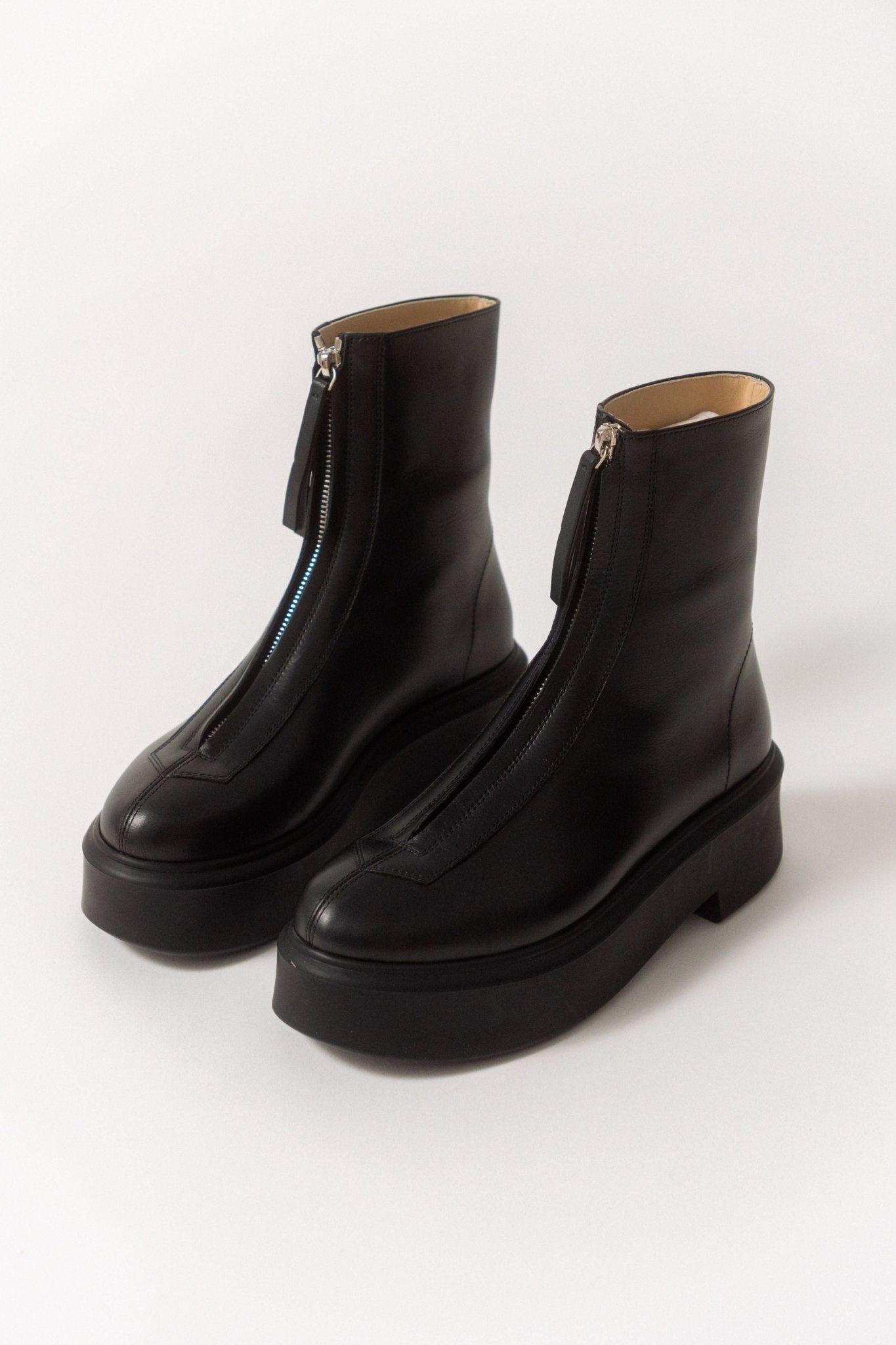 The Row - The Row Zipped Calf Boot (37 EU, 38.5 EU, 40 EU & 41 EU)