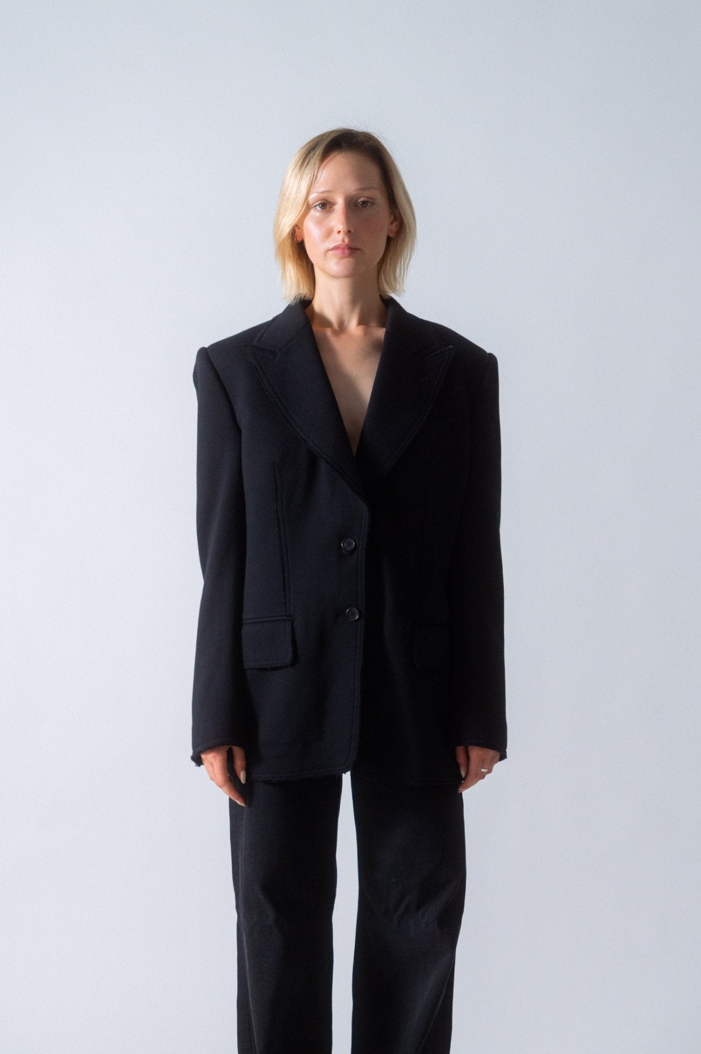 Bessette - Tom Ford Cut and Sewn Black Blazer (38 IT & 44 IT)