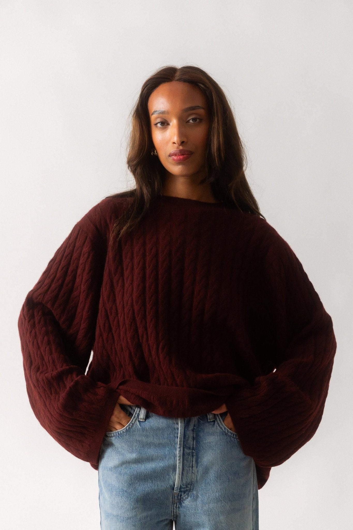 Bessette - Toteme Cashmere Cable Knit (Medium)