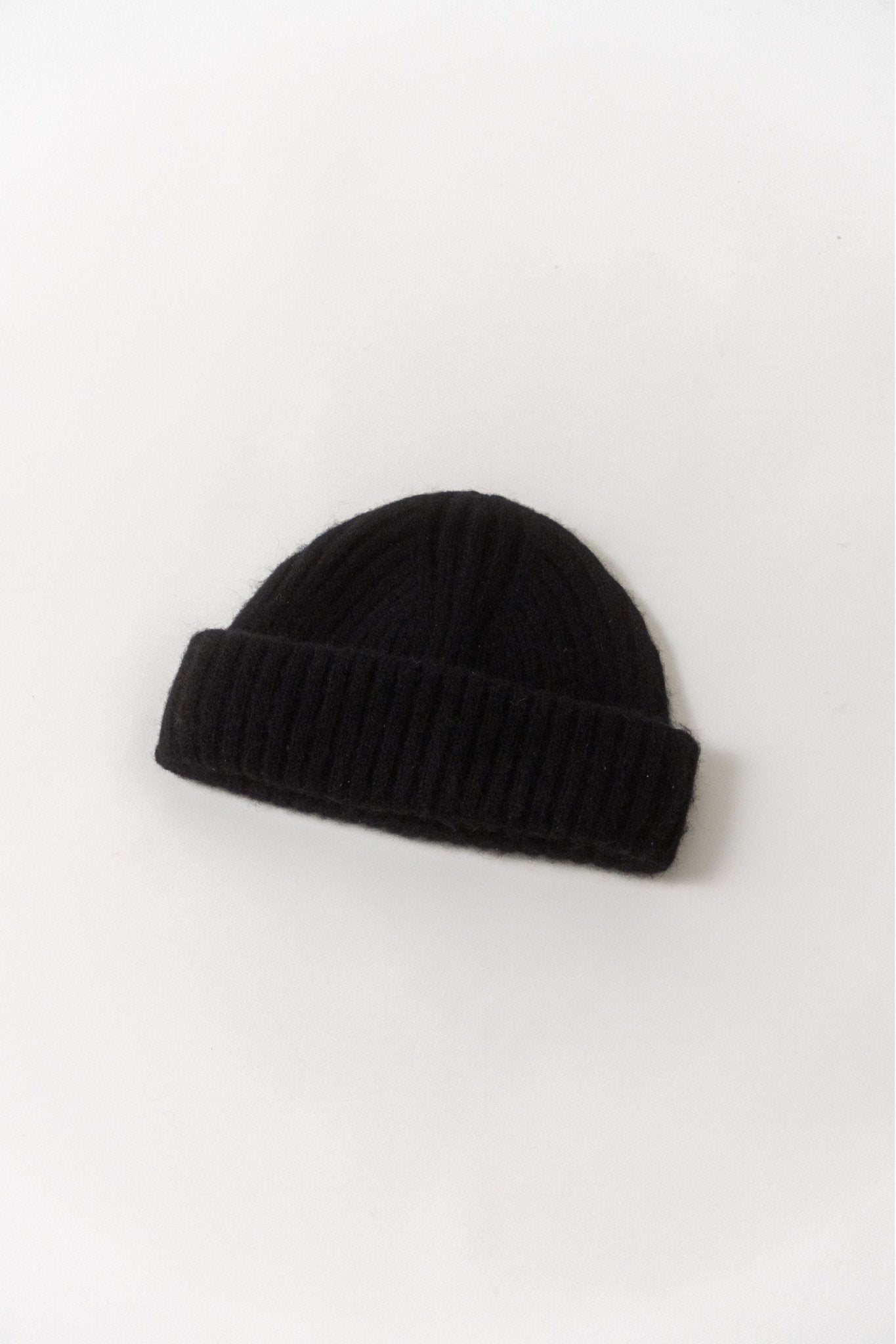 Toteme - Toteme Chunky Brim Beanie Black