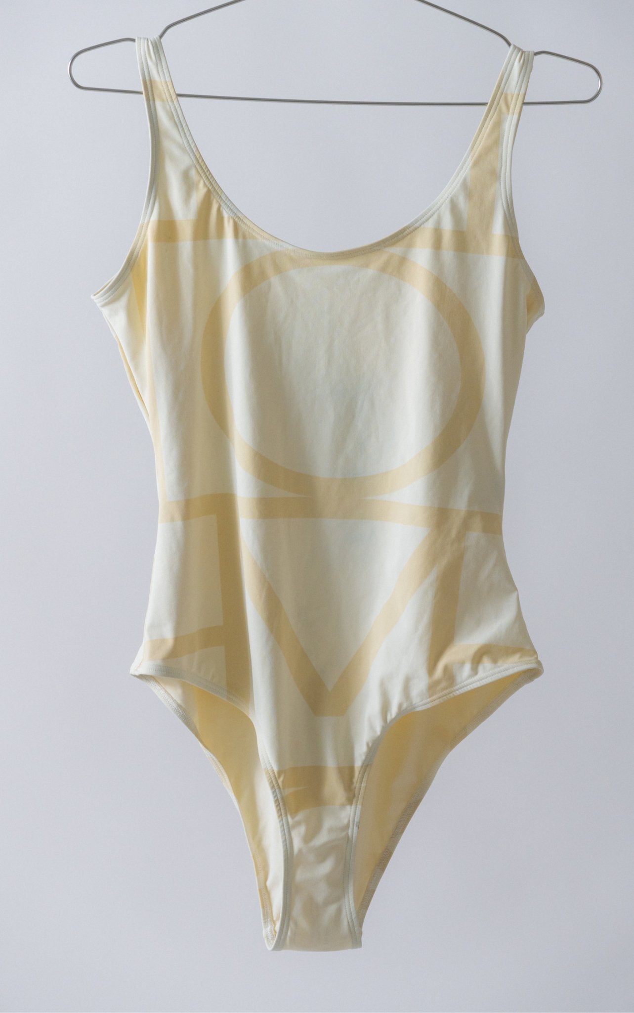 Bessette - Toteme Cream Monogram Swimsuit (XL)