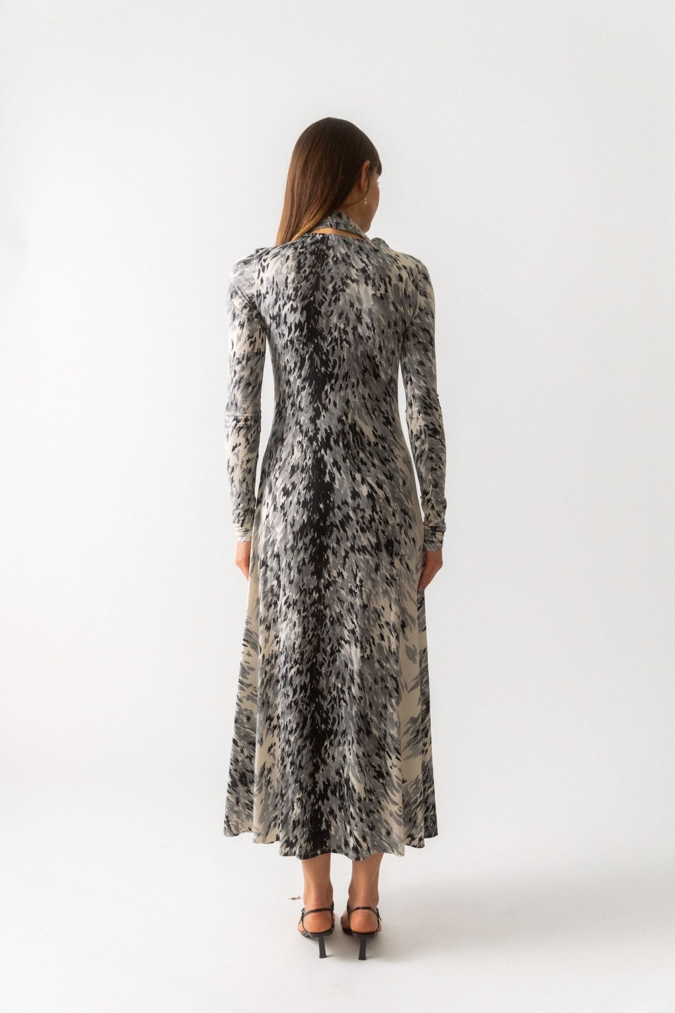 Bessette - Toteme Fur - Print Jersey Dress (XS)