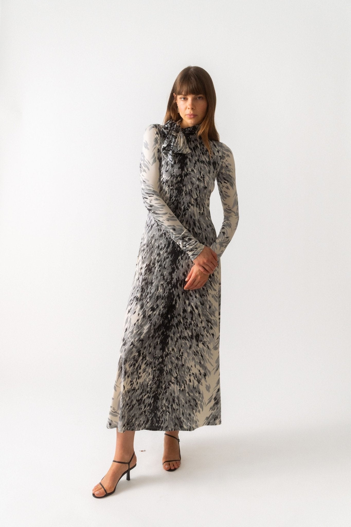 Bessette - Toteme Fur - Print Jersey Dress (XS)