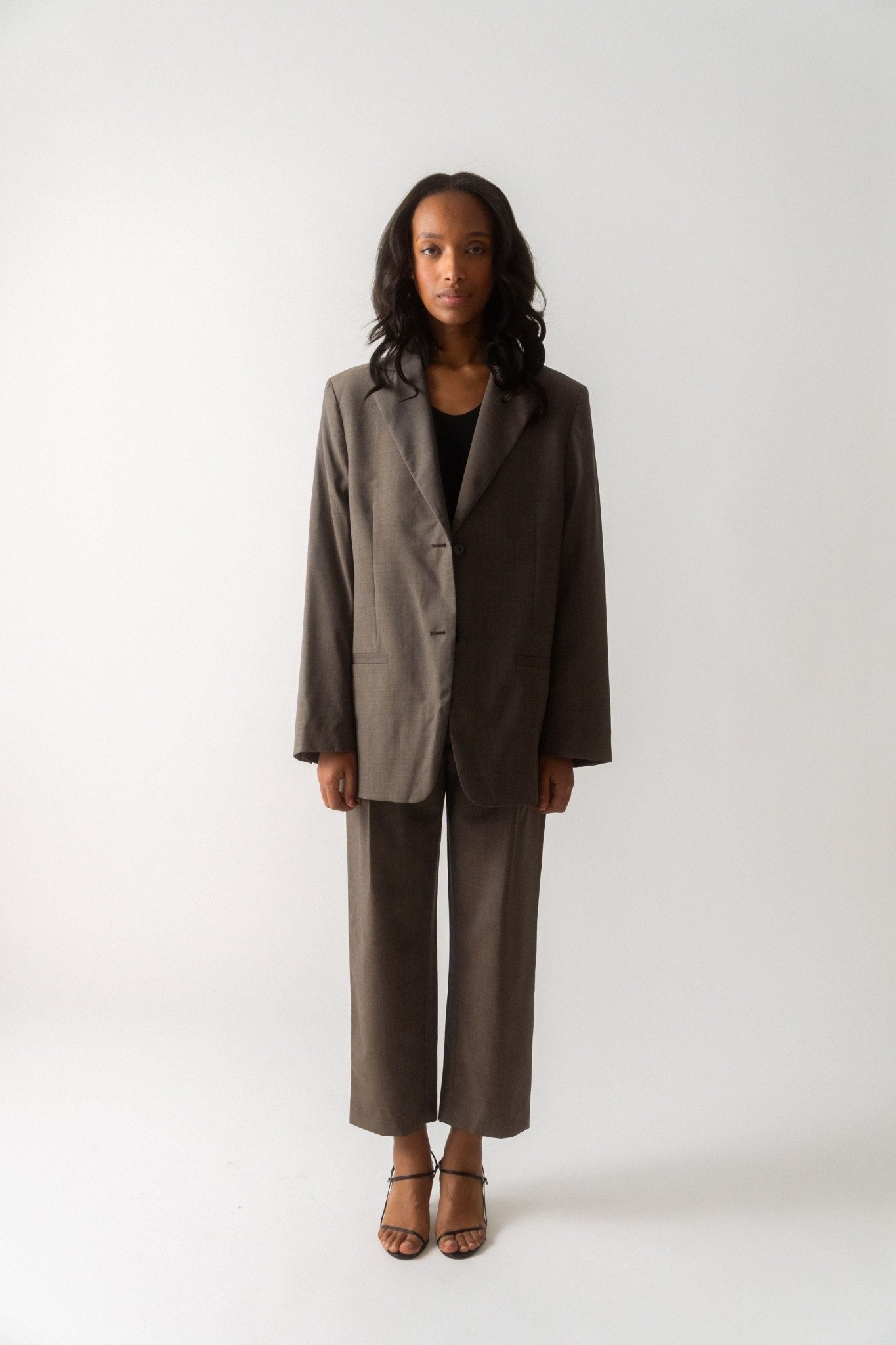 Bessette - Toteme Longline Wool Blazer ( 38FR)