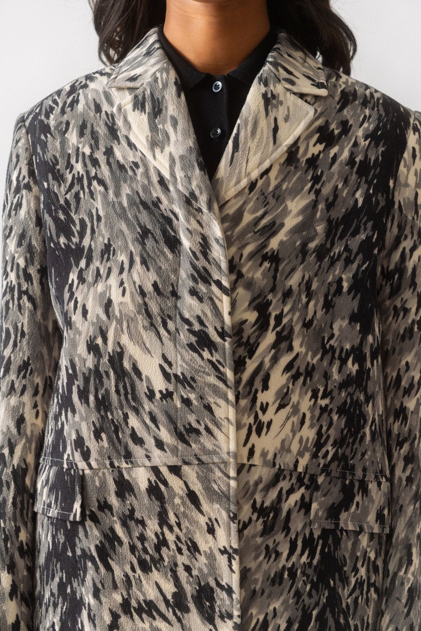 Bessette - Toteme Petite Fur - Print Coat (34 FR)