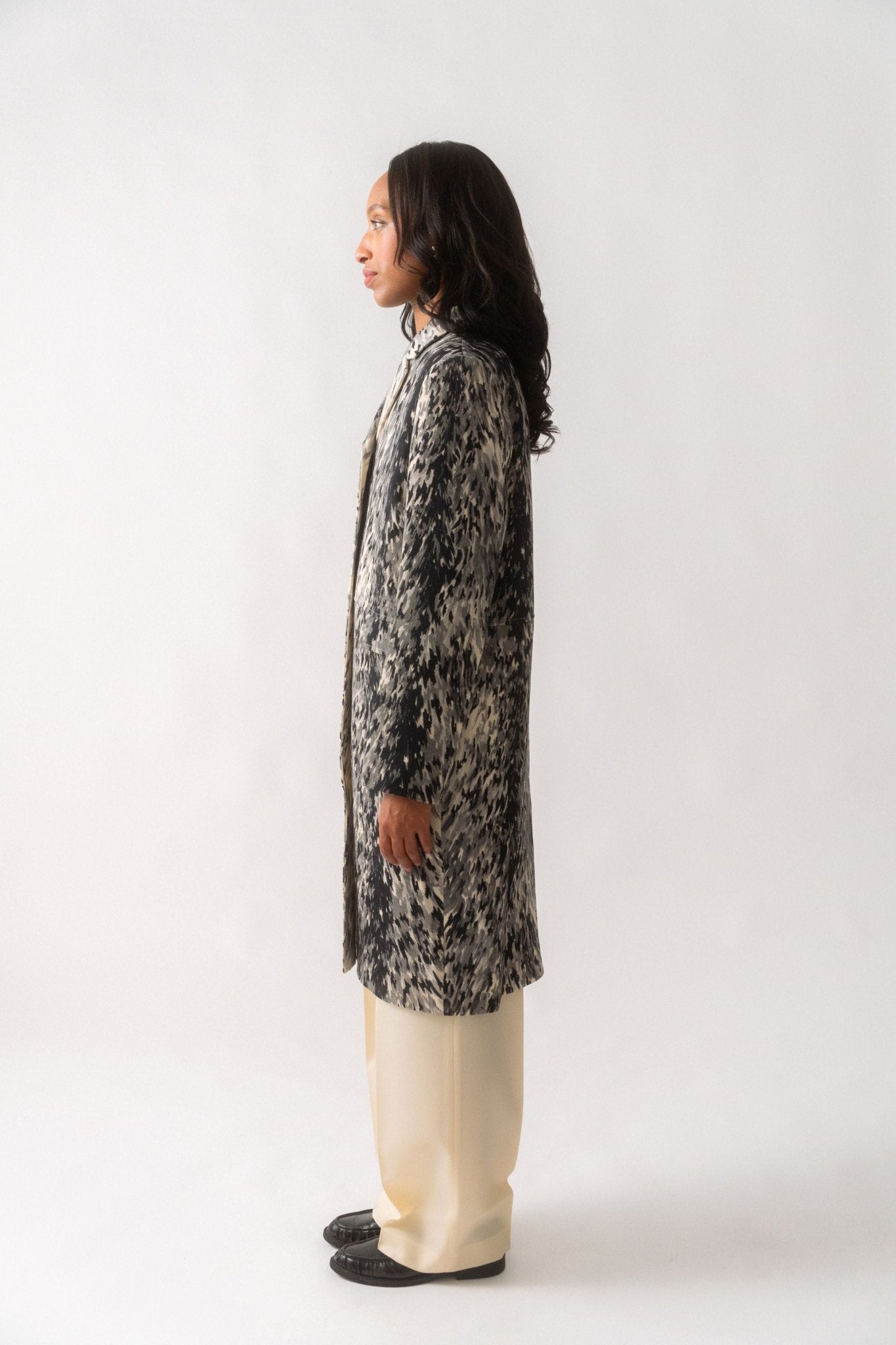 Bessette - Toteme Petite Fur - Print Coat (34 FR)