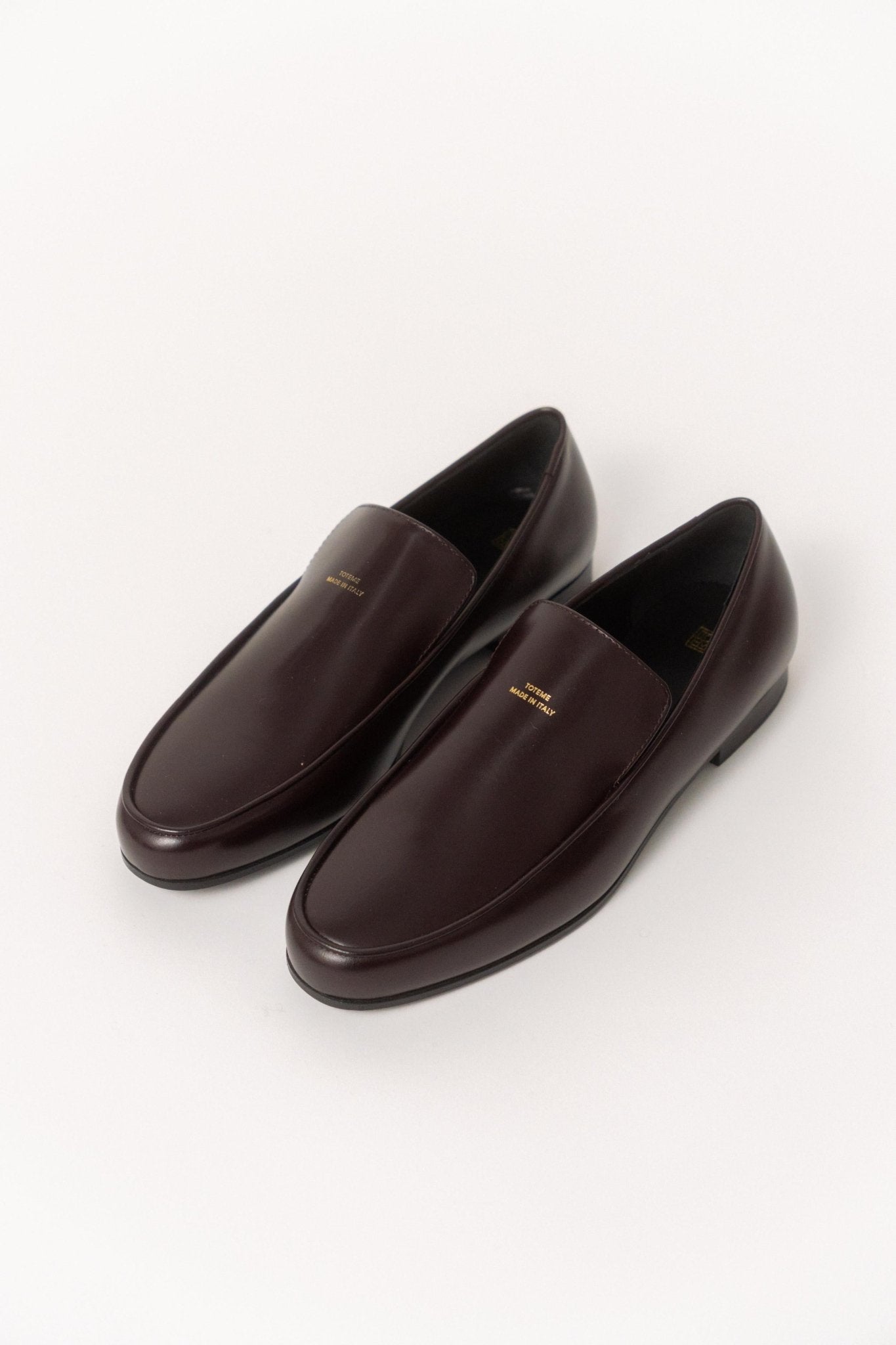 Bessette - Toteme The Oval Loafer Burgundy (36 EU & 37 EU)