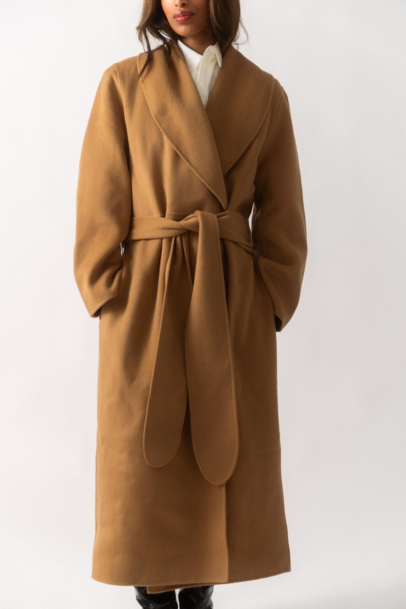 Bessette - Toteme Wool Robe Coat (42 DK)