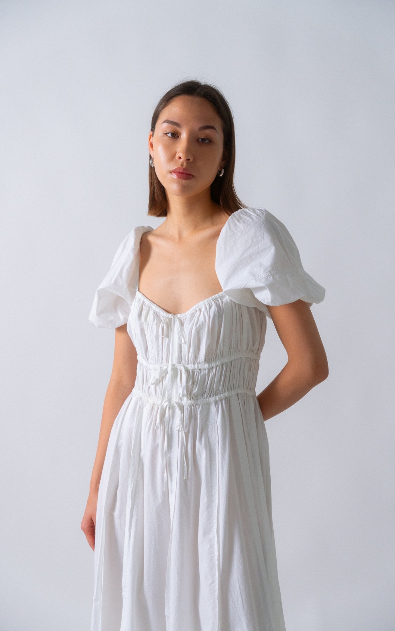 White ulla johnson dress hotsell