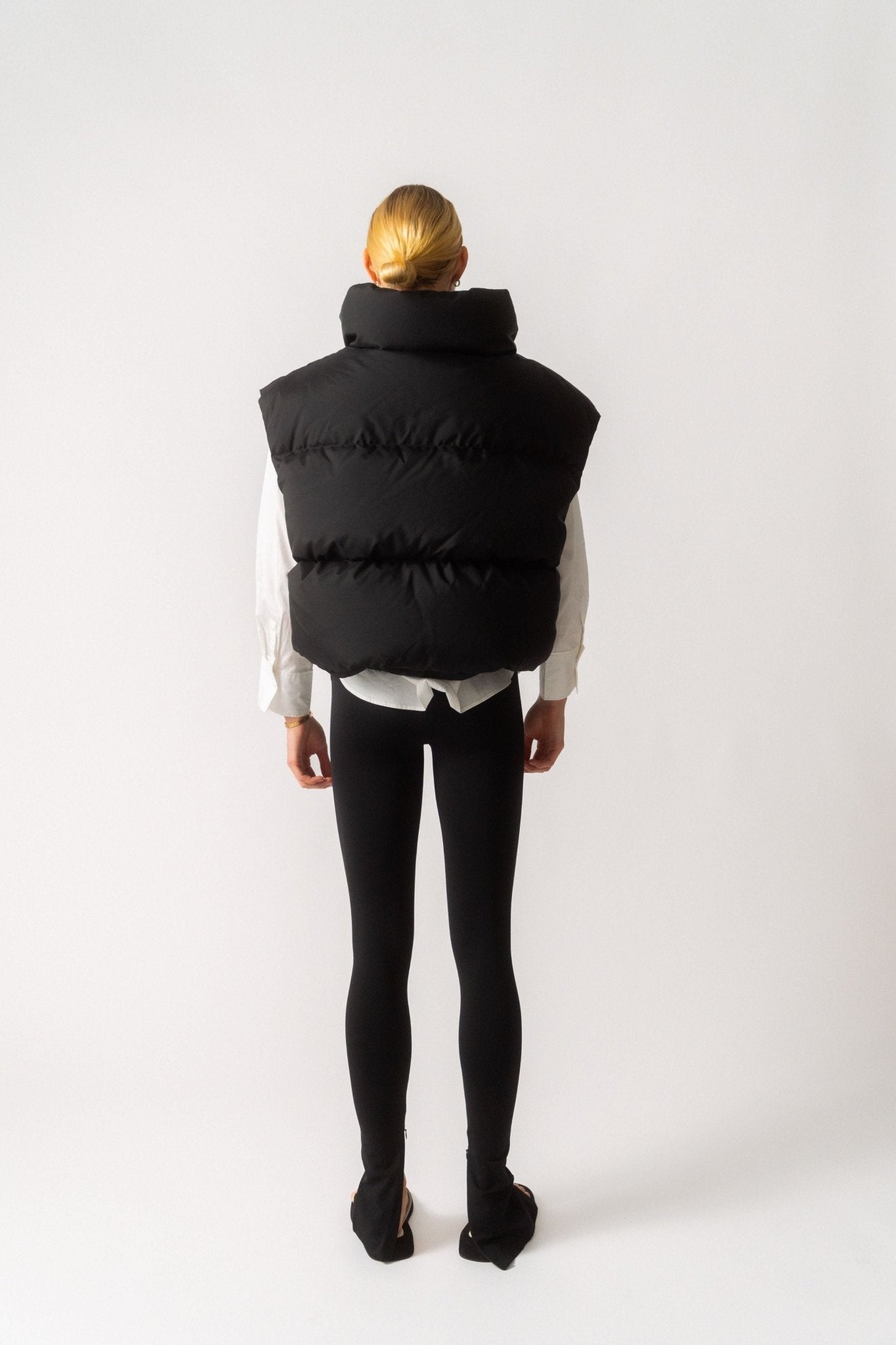 Bessette - WARDROBE.NYC Black Puffer Vest (XSmall, Medium & Large)