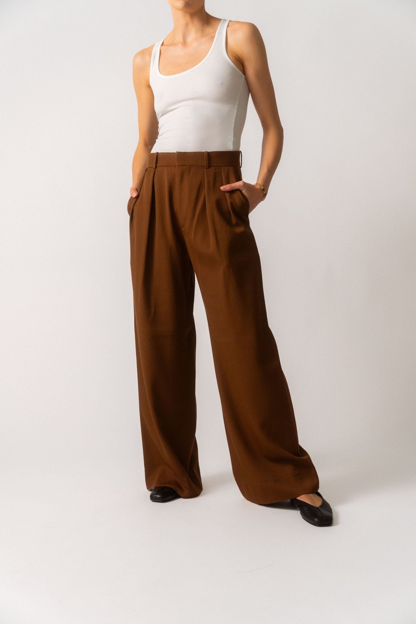 Bessette - WARDROBE.NYC Low Rise Trouser (XSmall, Small, Medium, Large)