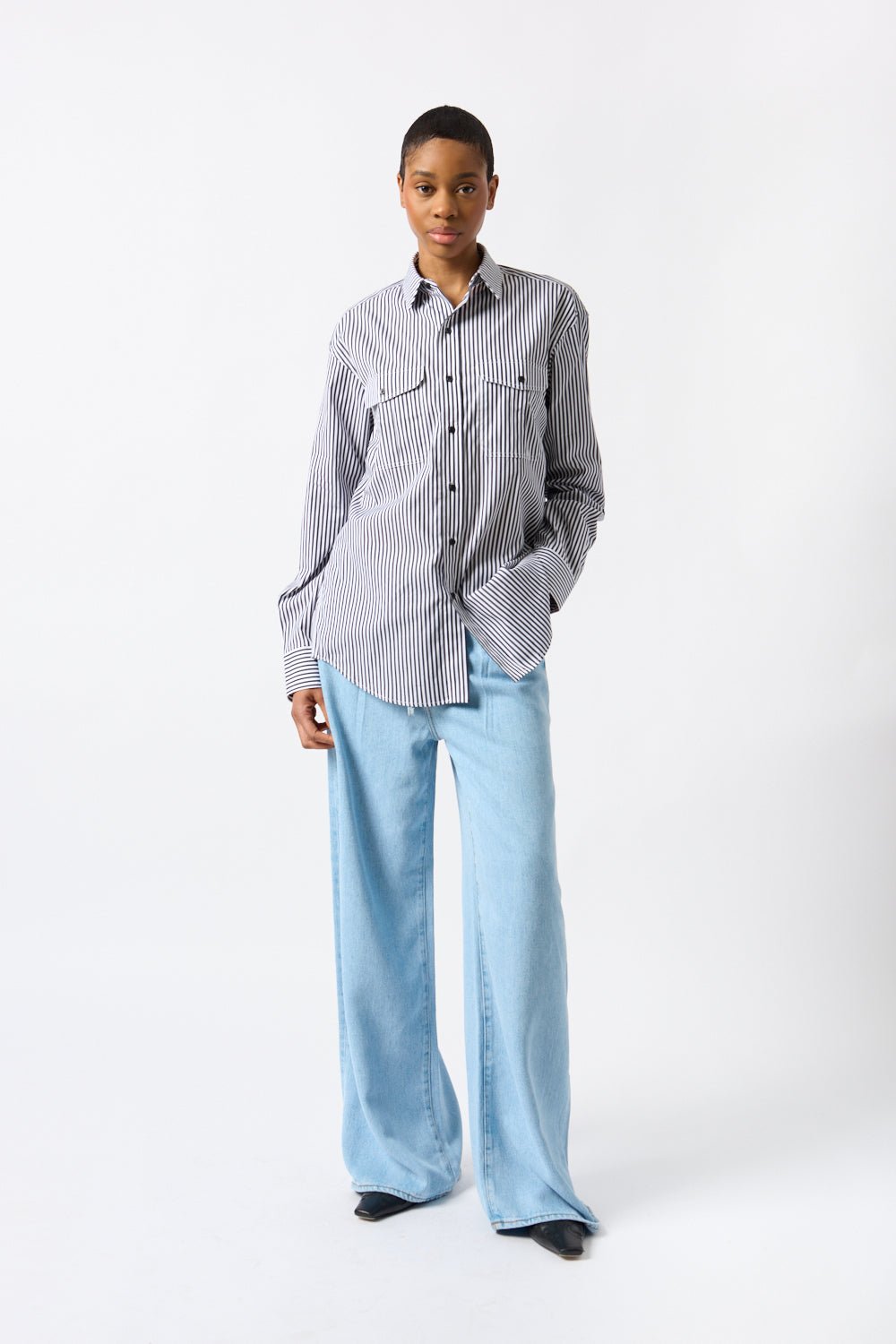 Wardrobe.NYC - Wardrobe.NYC Oversize Shirt (XSmall, Small & Medium)