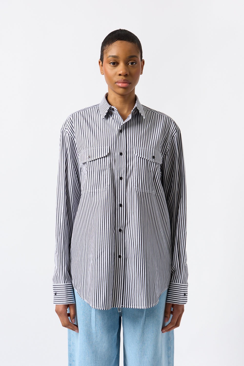 Wardrobe.NYC - Wardrobe.NYC Oversize Shirt (XSmall, Small & Medium)